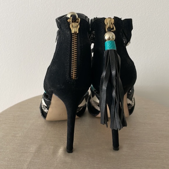 Miss KG by Kurt Geiger multi tassel heels - Picture 3 of 6